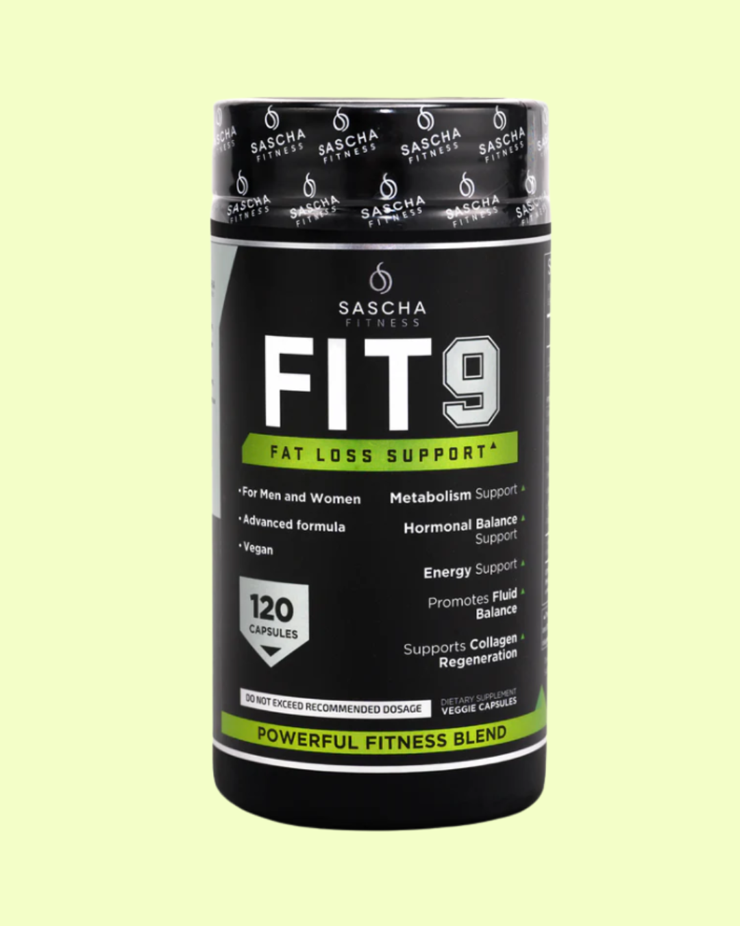 FIT 9 Fat Loss Support de Sascha fitness