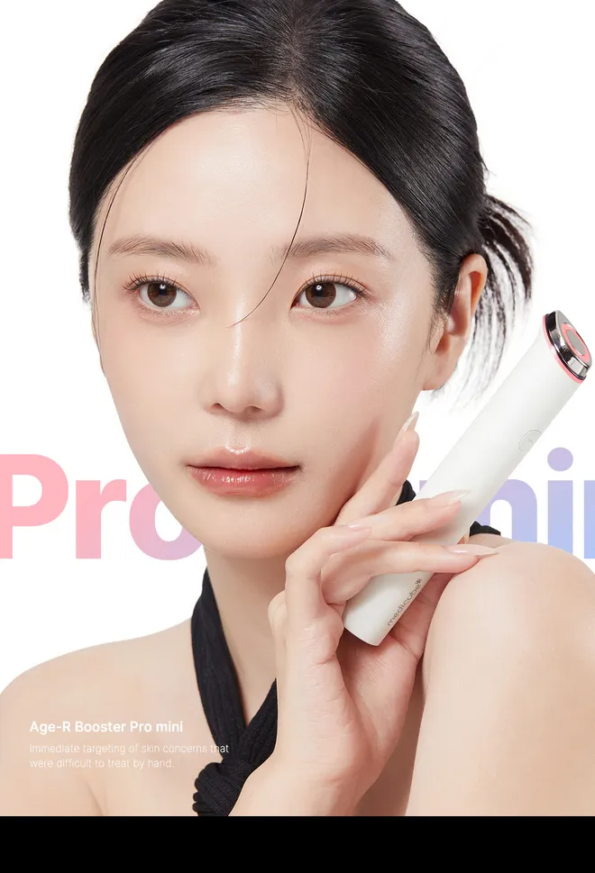 Medicube AGE‑R Booster Pro Mini Pink: Tecnología coreana para una piel radiante