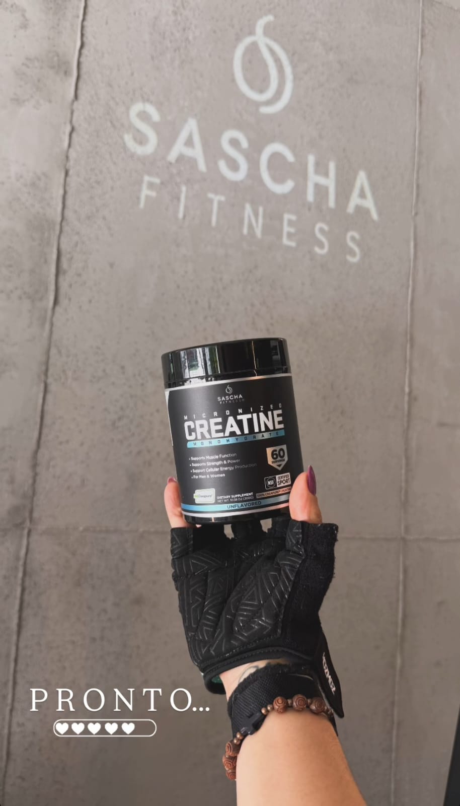Nueva Creatina Sascha Fitness | Próximamente México